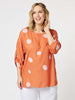 Spot Tab Sleeve Shell - Orange