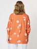 Spot Tab Sleeve Shell - Orange