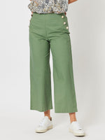 Sailor Wide Leg Pant - Thyme
