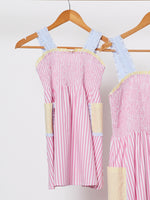 Shirred Pocket Dress Mini Me - Candy