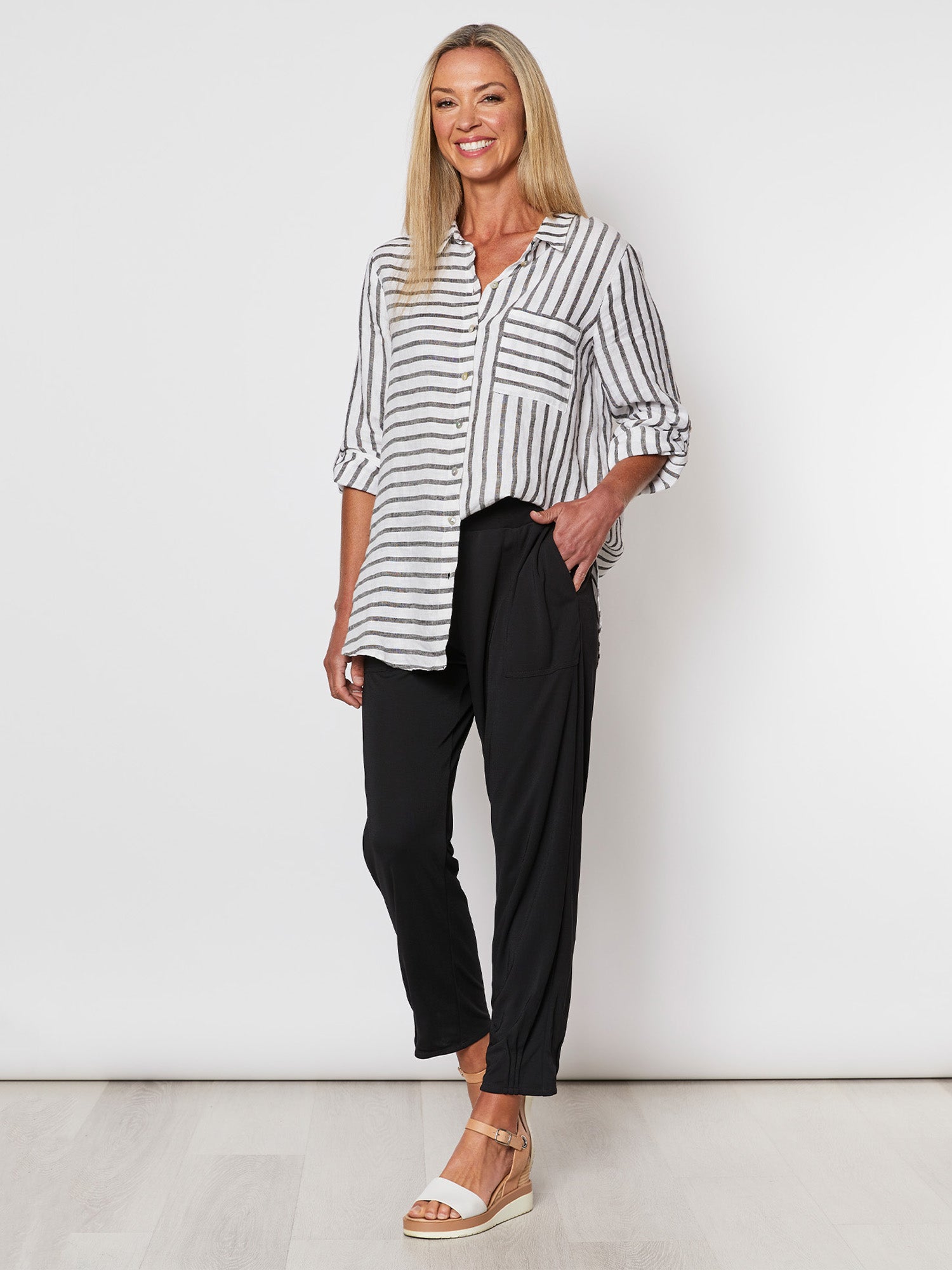 Dry Handle Stretch Pant - Black