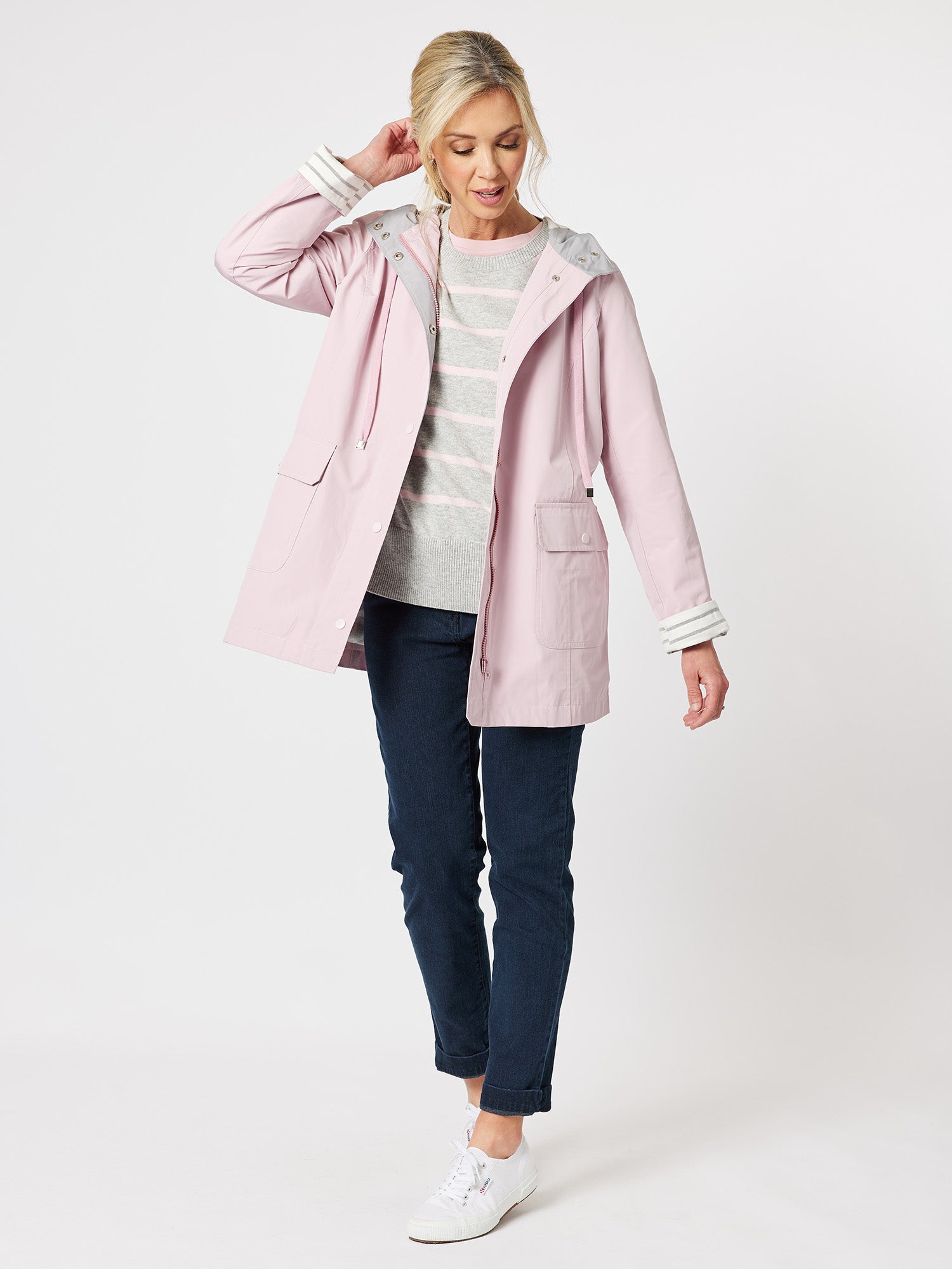 Newport Anorak Jacket - Blush