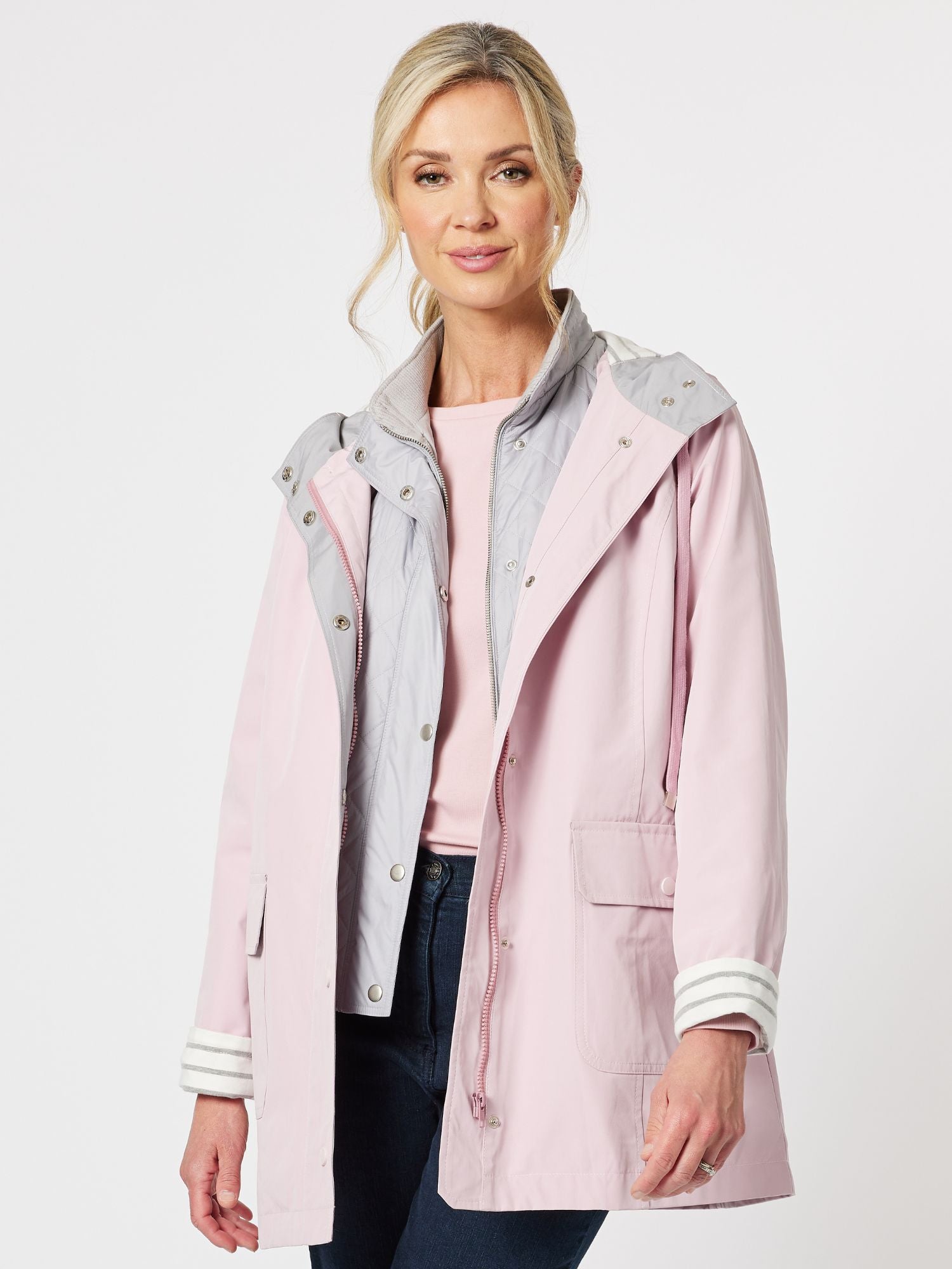 Newport Anorak Jacket - Blush