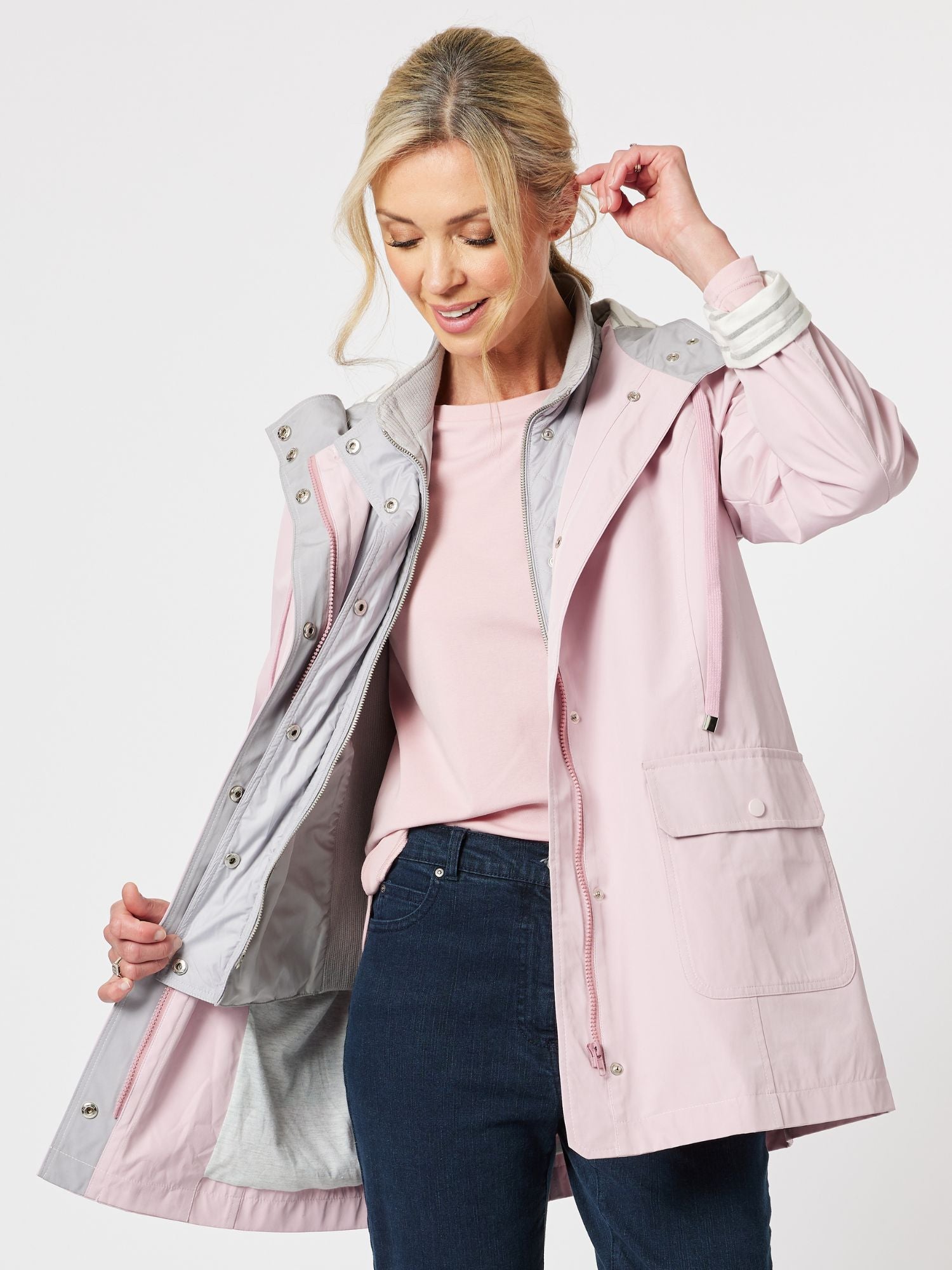 Newport Anorak Jacket - Blush
