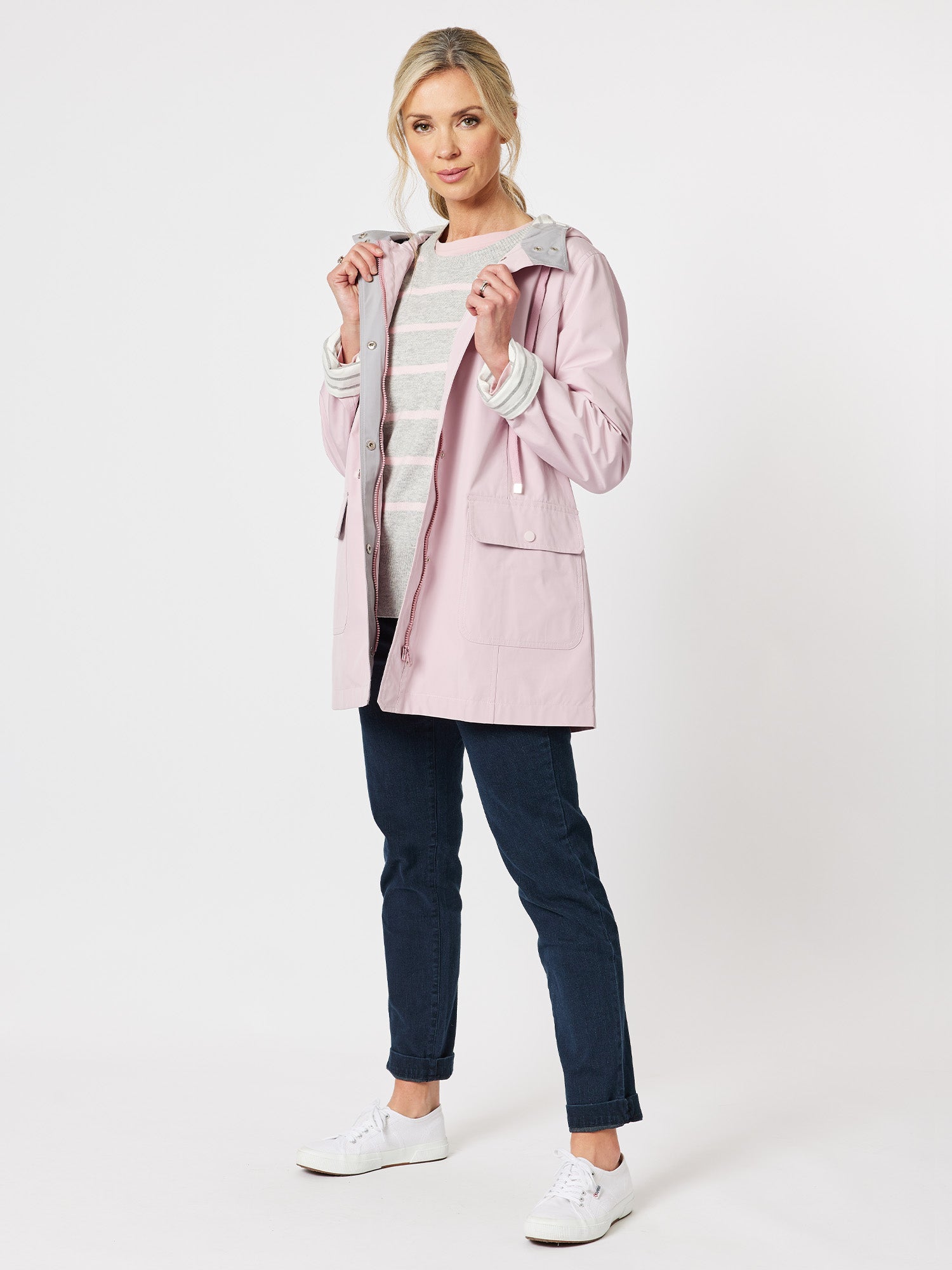 Newport Anorak Jacket - Blush