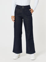 Hudson Wide Leg Jean - Dark Denim