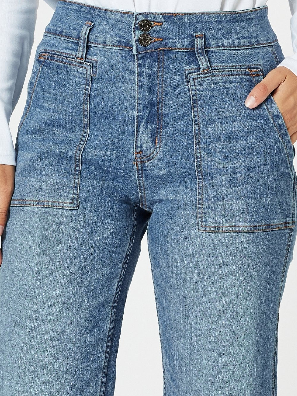 Hudson Wide Leg Jean - Denim – RC & Co