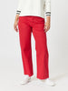 Hudson Wide Leg Jean - Red