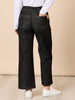 Hudson High Rise Wide Leg Jean - Black