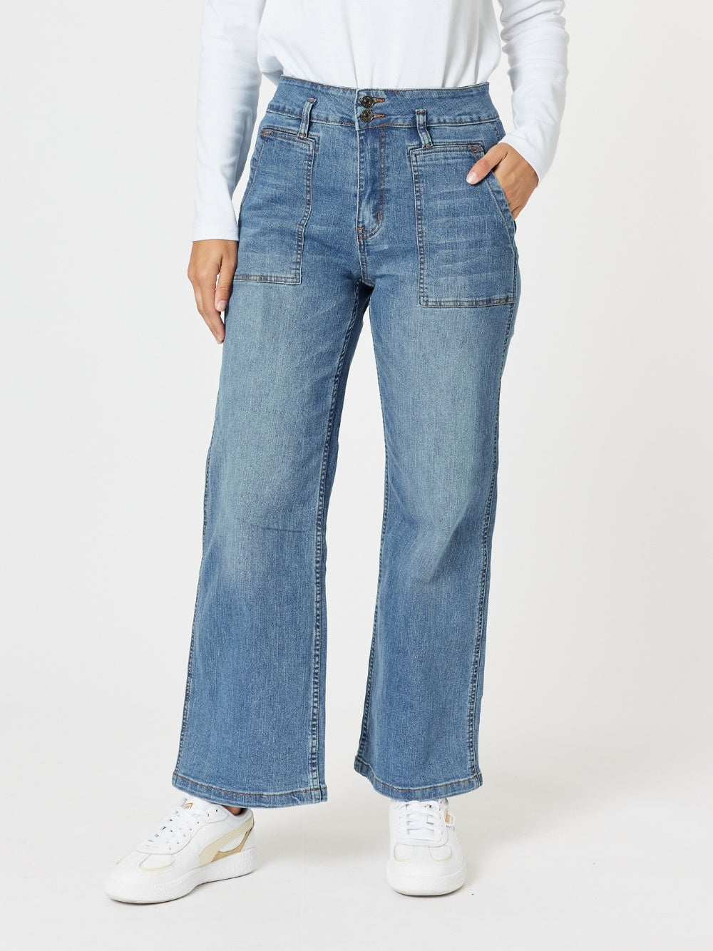 Hudson Wide Leg Jean - Denim – RC & Co Hudsonデニム00s archive 