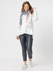 Alex Coated Crop Jogger - Charcoal