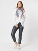 Alex Coated Crop Jogger - Charcoal