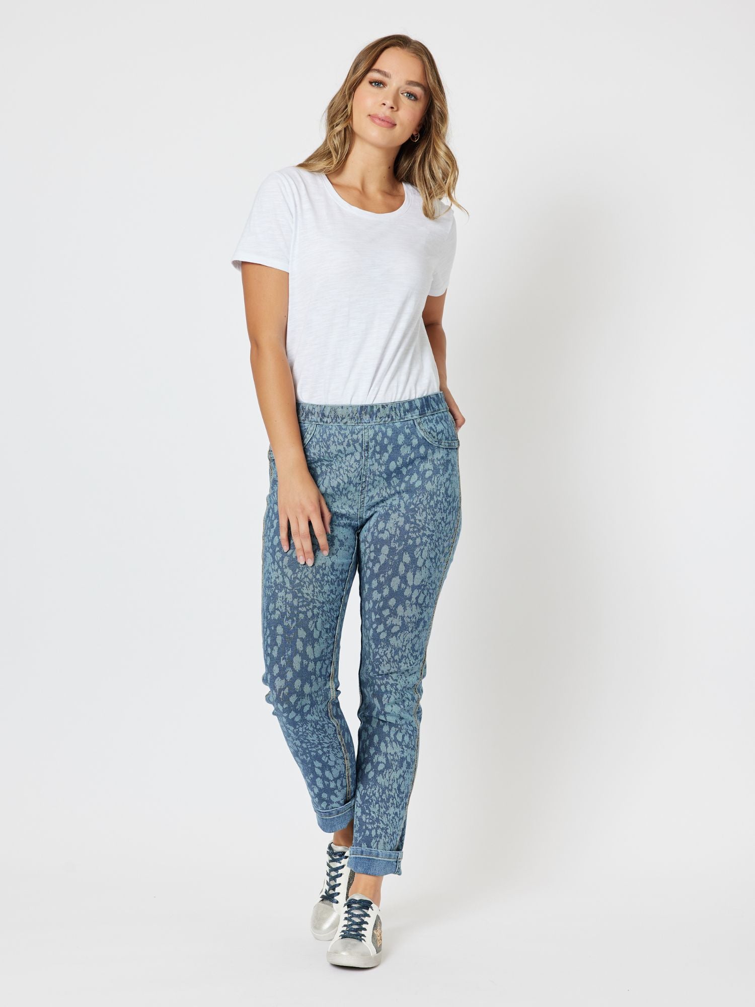 Reversible Slim Leg Jean - Denim