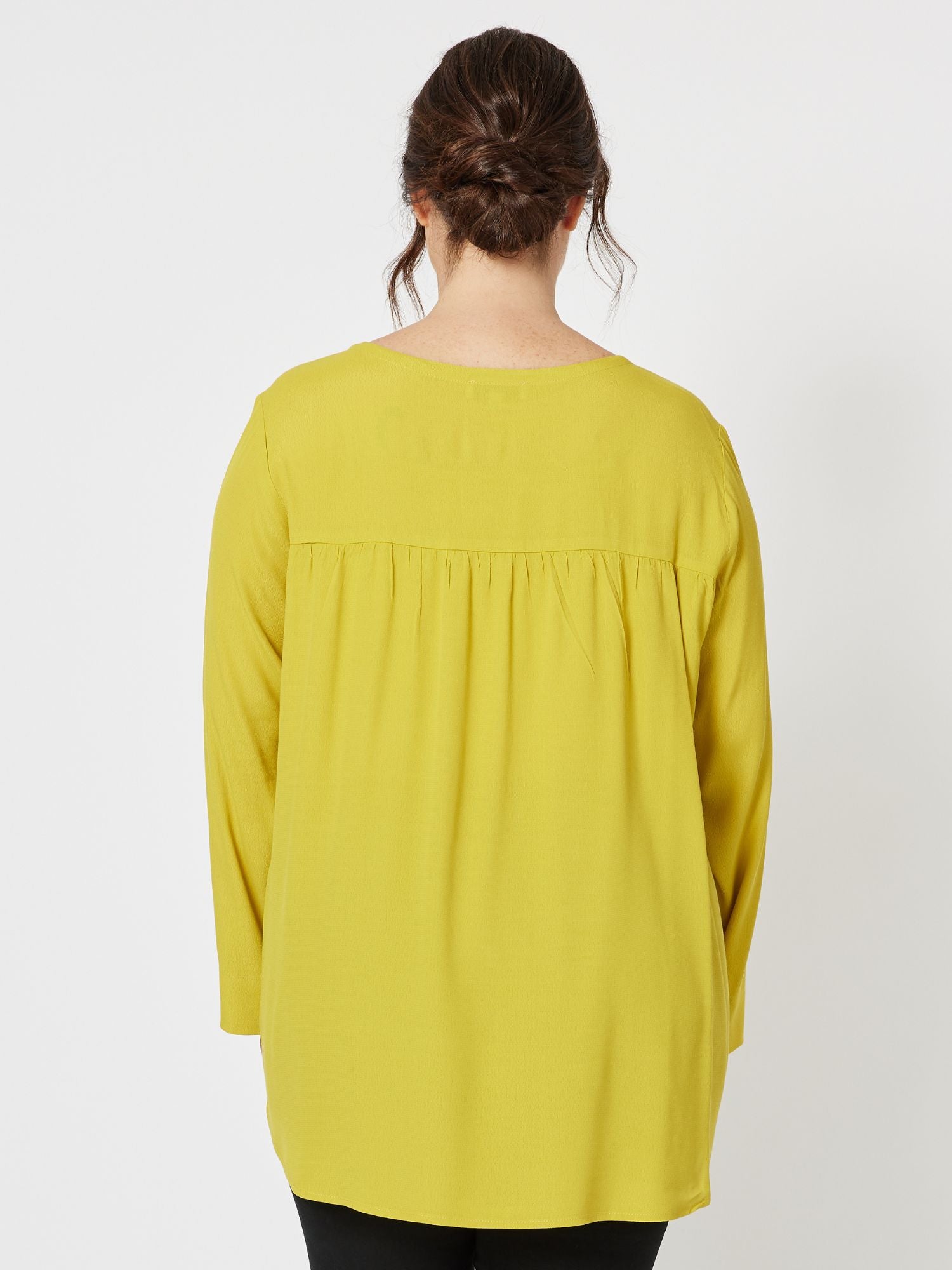 Kerryn Long Sleeve Top - Chartreuse
