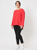 Kerryn Long Sleeve Top - Red