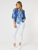 Marvel High Rise Stretch Jean - White