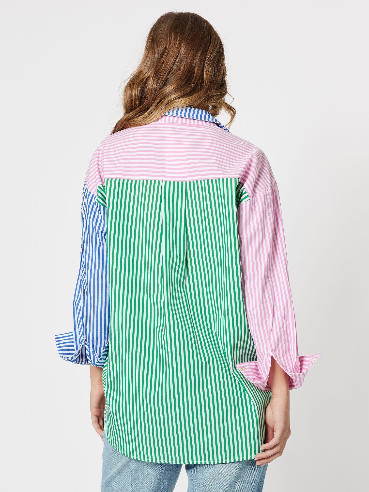 Hollywood Stripe Shirt - Green