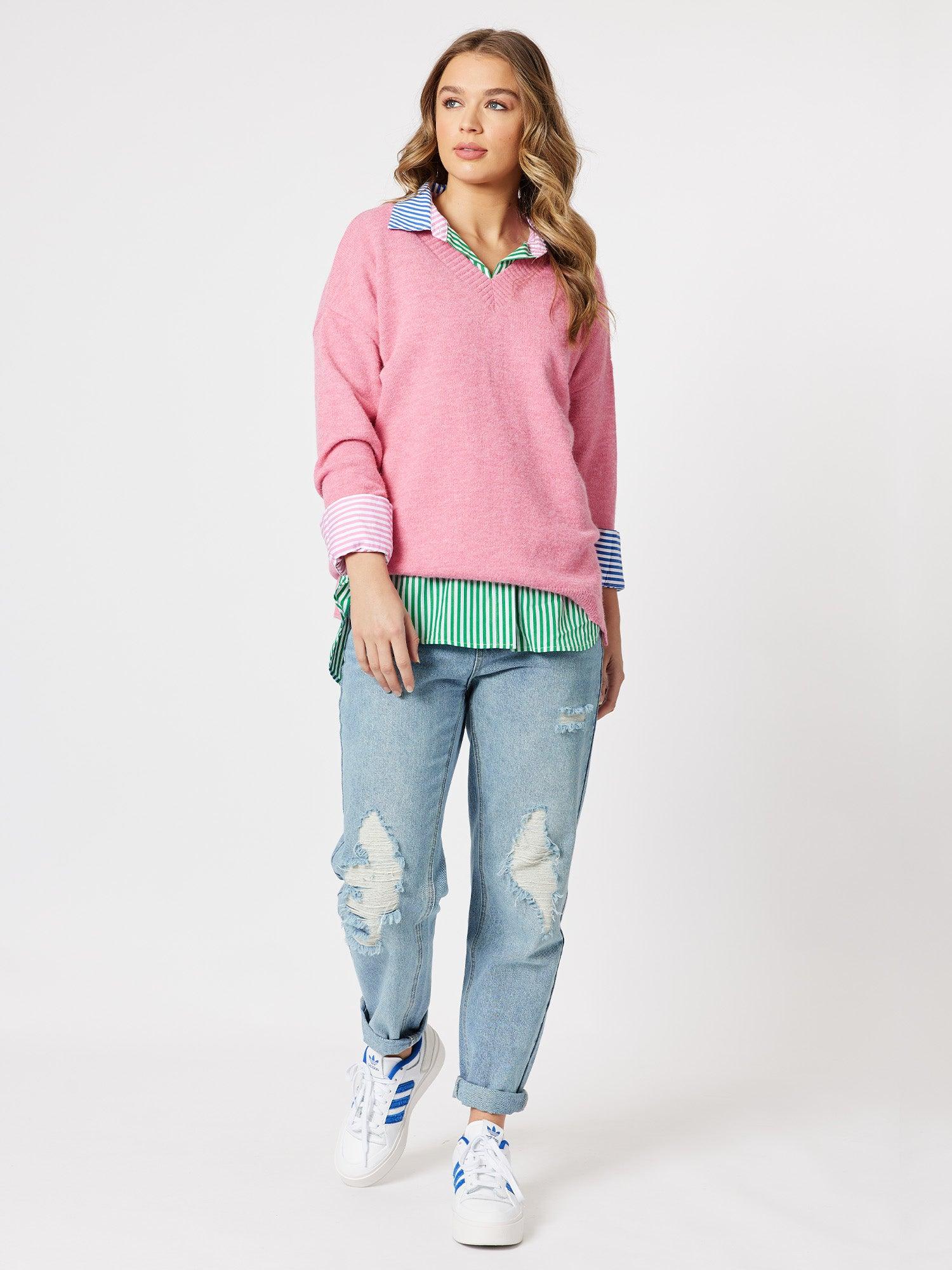 Hollywood Stripe Shirt - Green