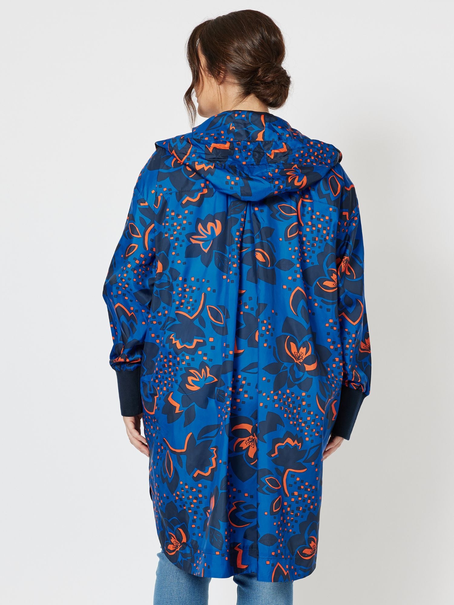 Katrina Relaxed Fit Anorak Jacket - Cobalt