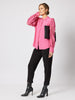 Brodie Lace Shirt - Hot Pink