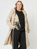 Rosa Trench Coat - Natural