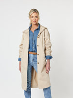 Rosa Trench Coat - Natural