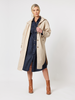 Rosa Trench Coat - Natural