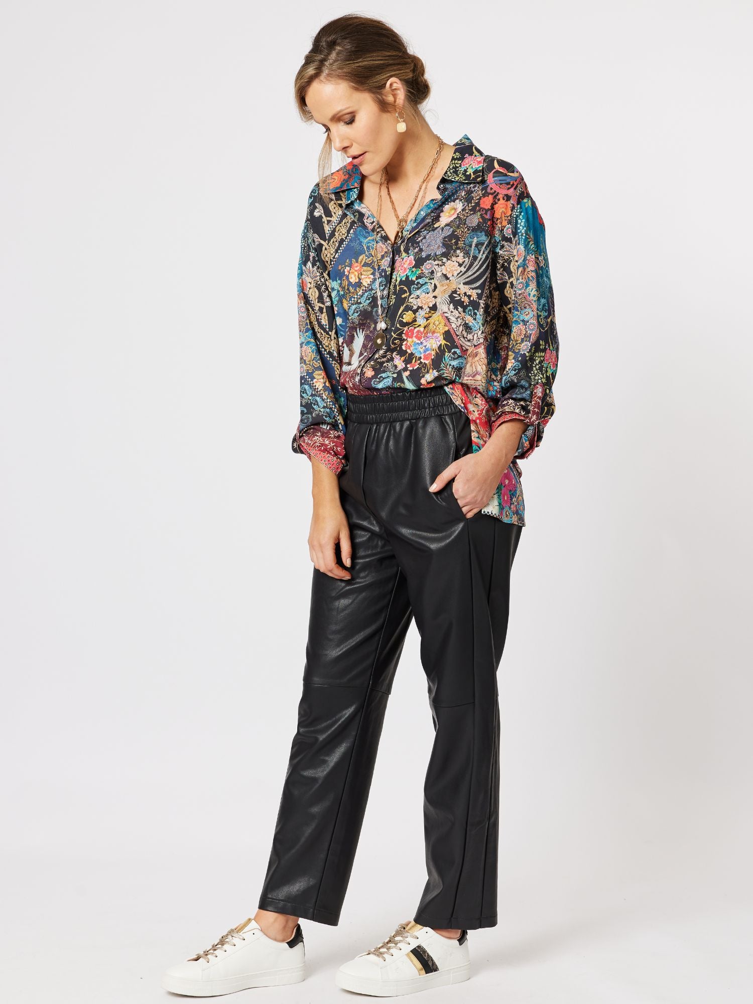Akira Print Shirt - Multi