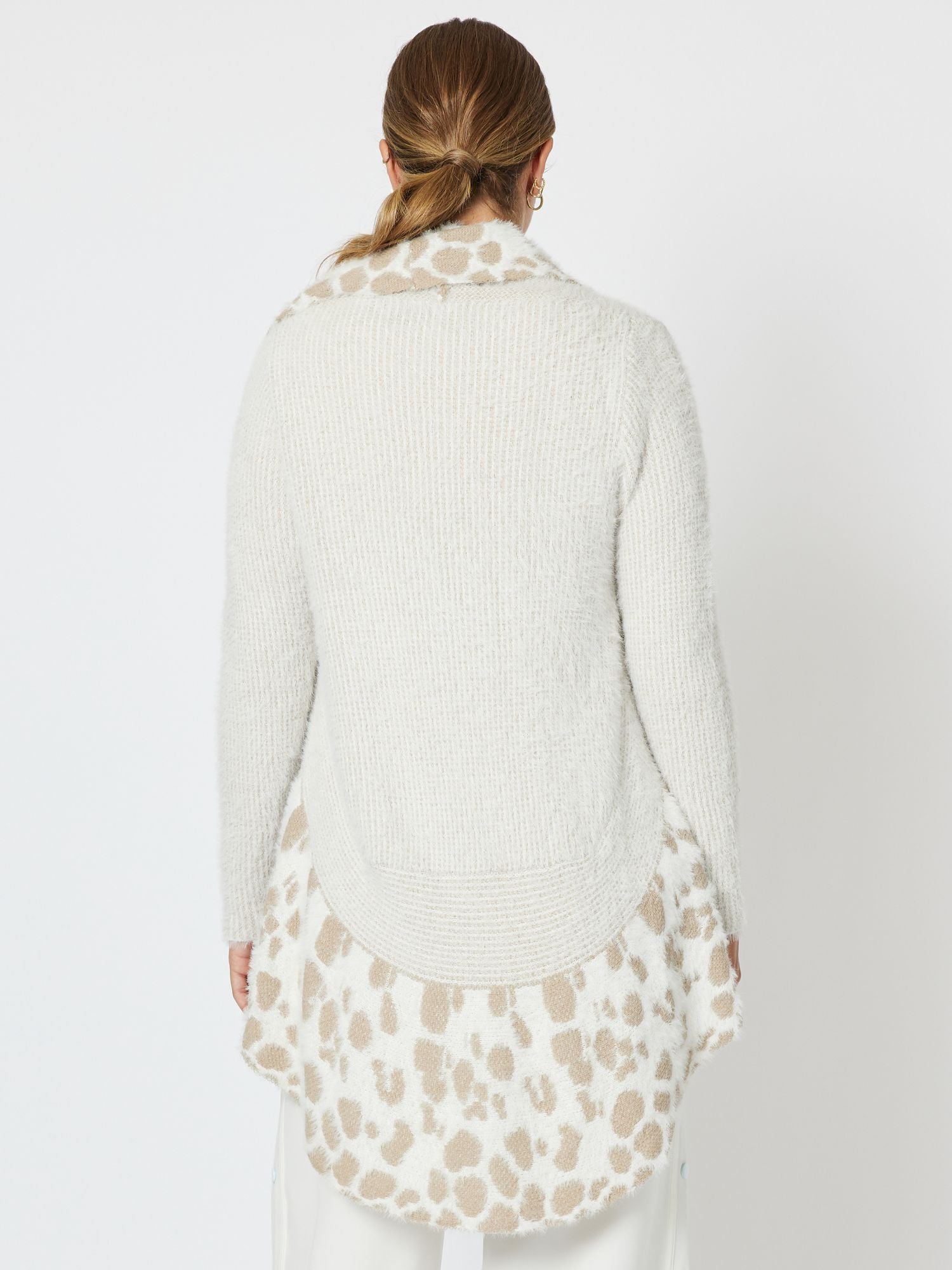 Marlow Knit Top Cardigan - Natural