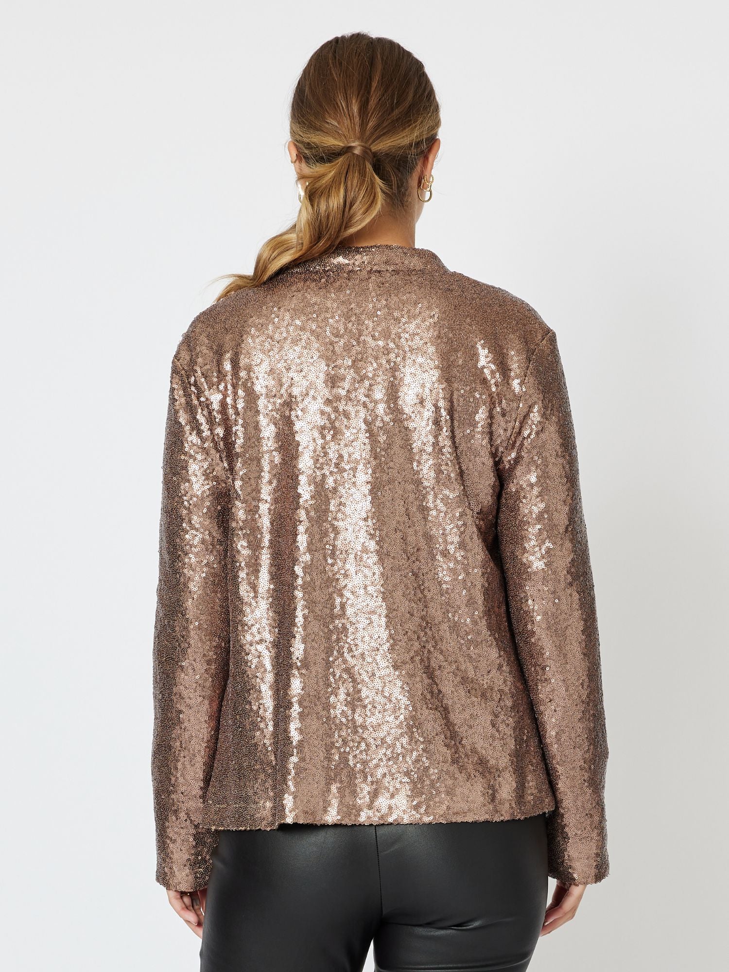 Darcy Sequin Jacket - Bronze