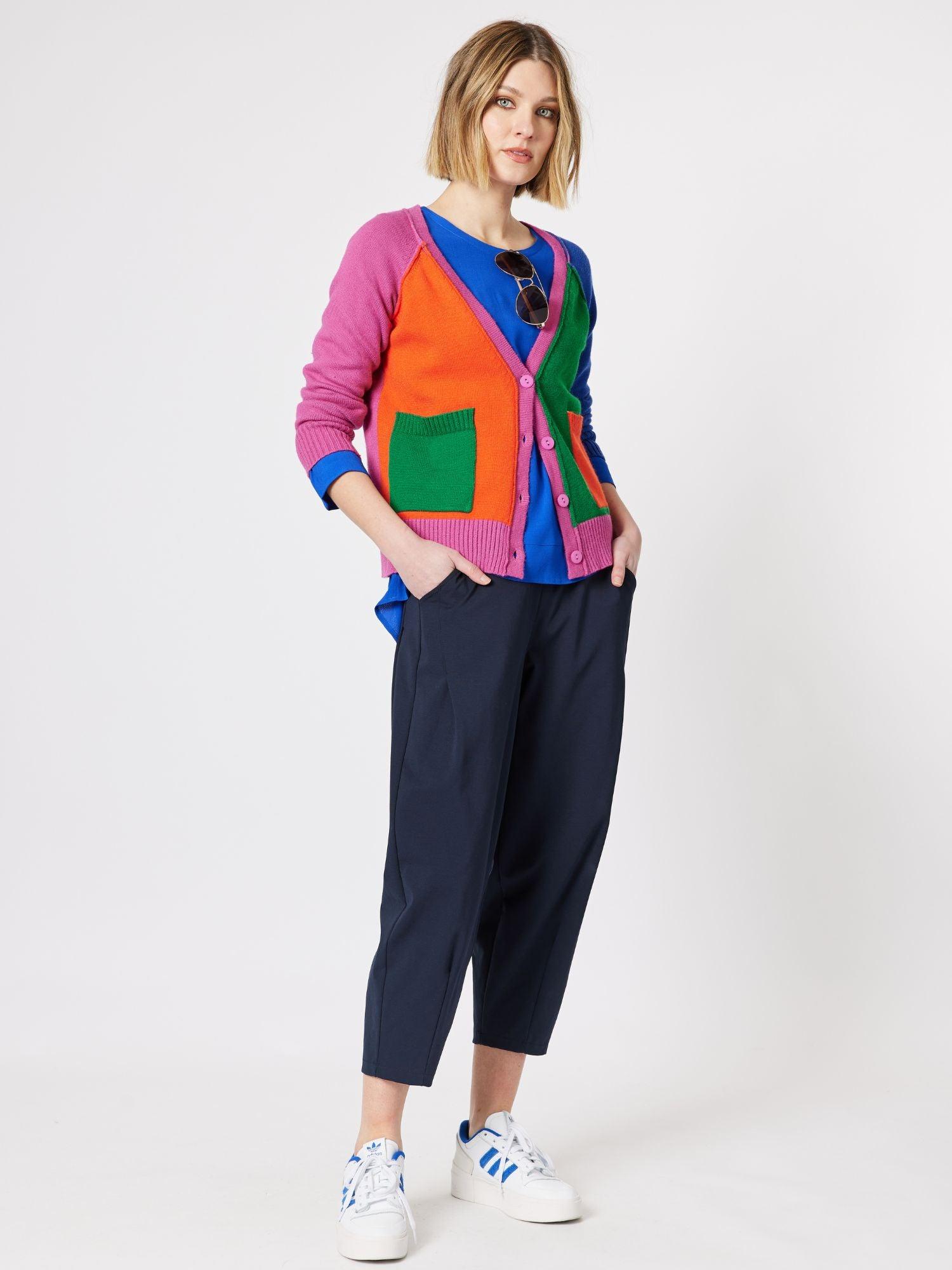 Multi Patch Cardigan - Multi