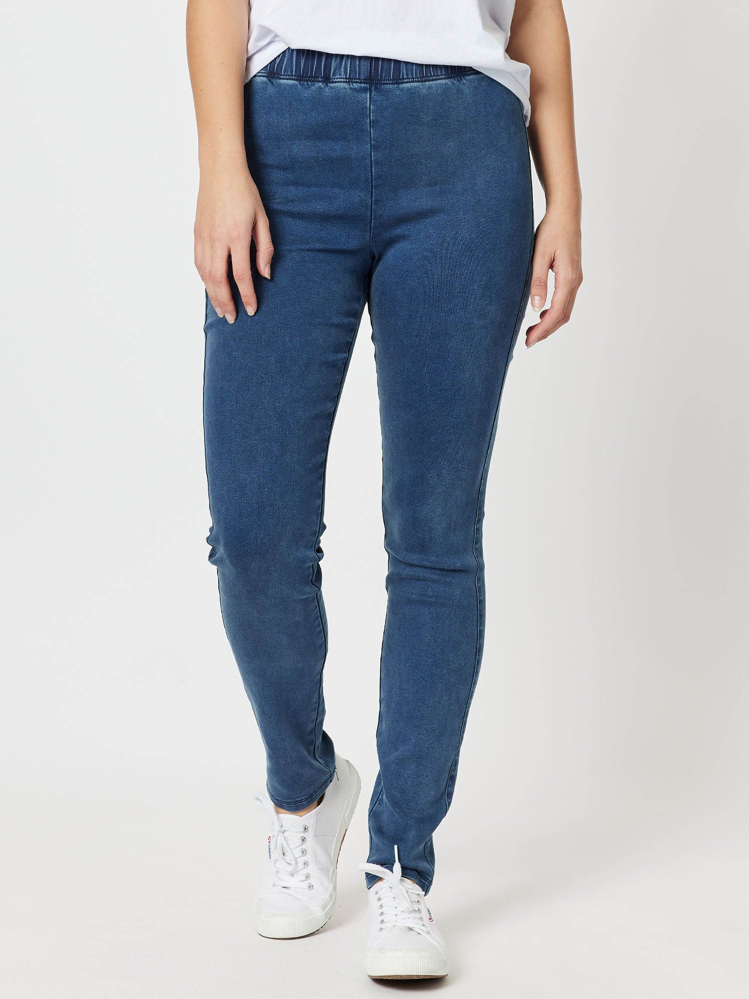 Super Stretch Denim Jegging - Denim