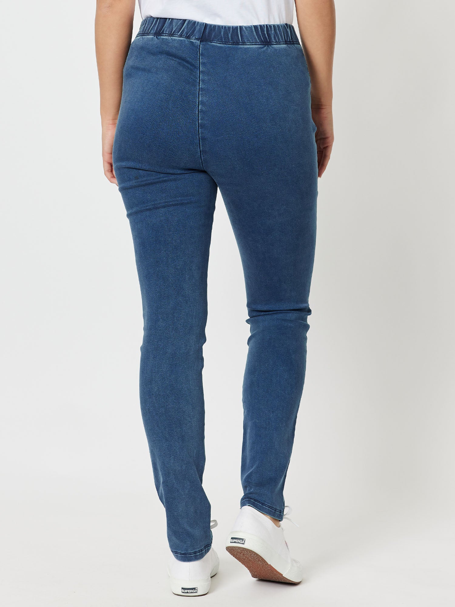 Super Stretch Denim Jegging - Denim