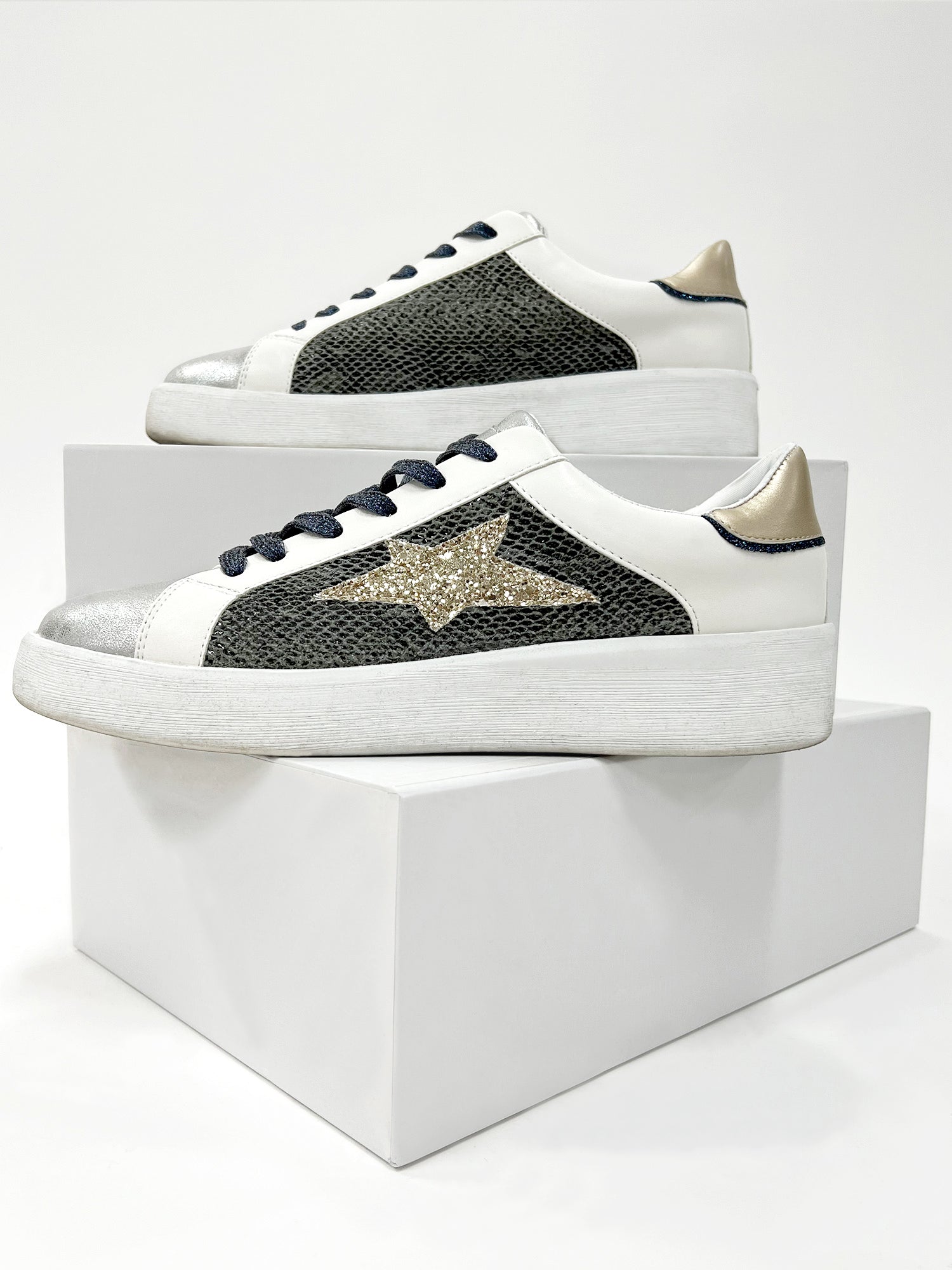 Snake Star Sneaker - White