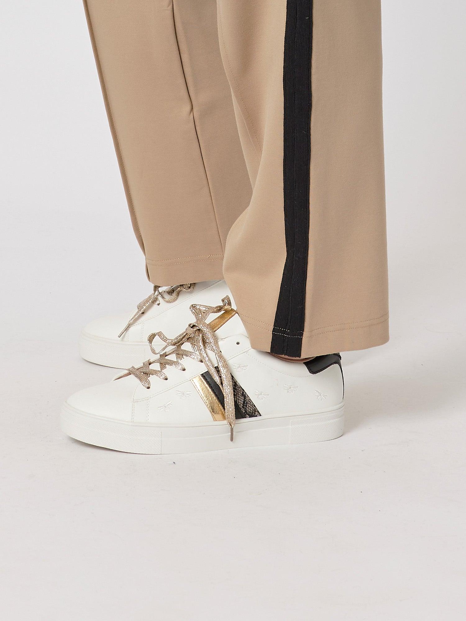 Bumble Bee Sneaker - White