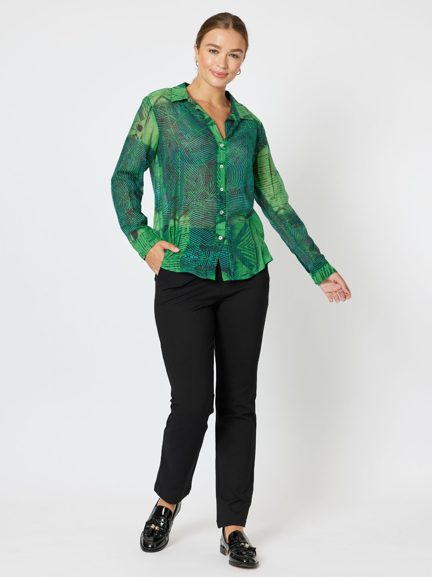 Urban Jungle Shirt - Emerald