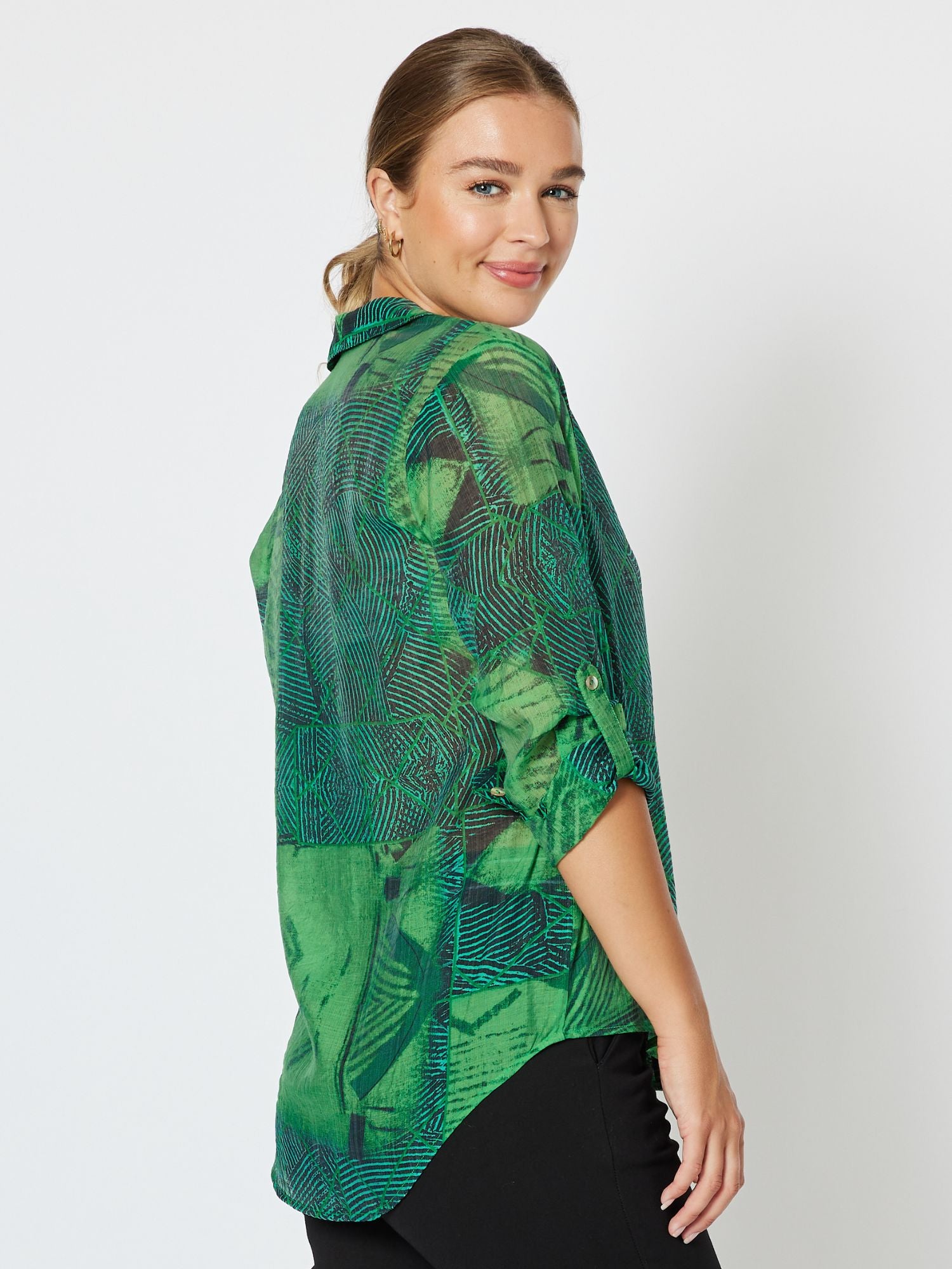 Urban Jungle Shirt - Emerald