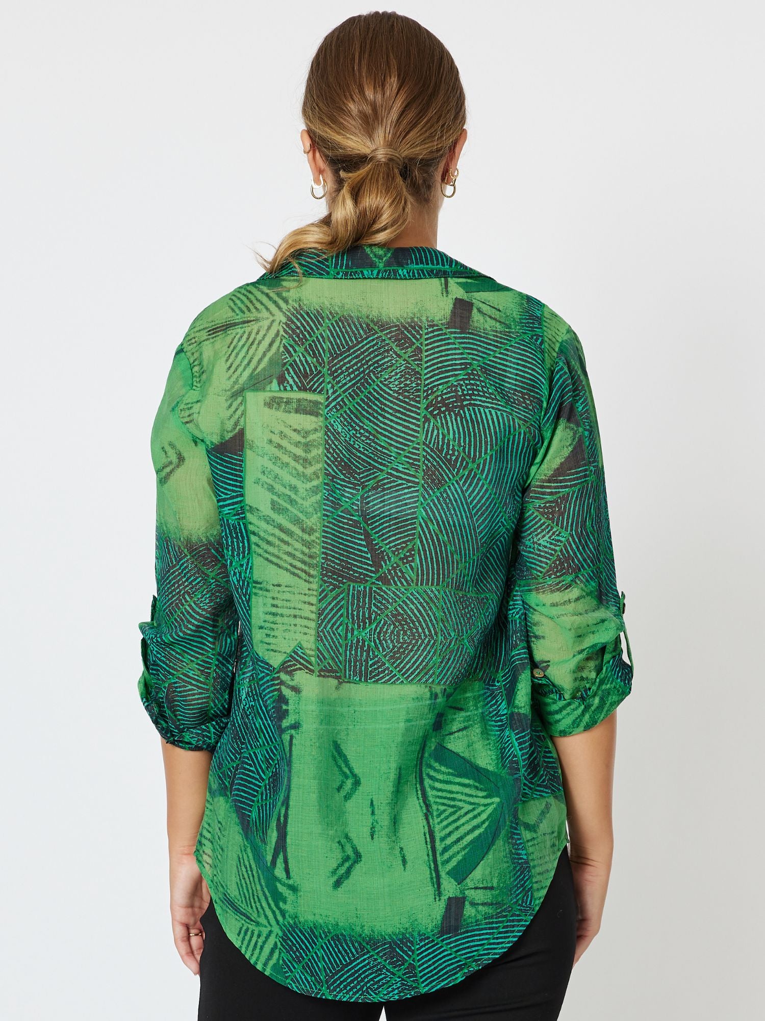Urban Jungle Shirt - Emerald