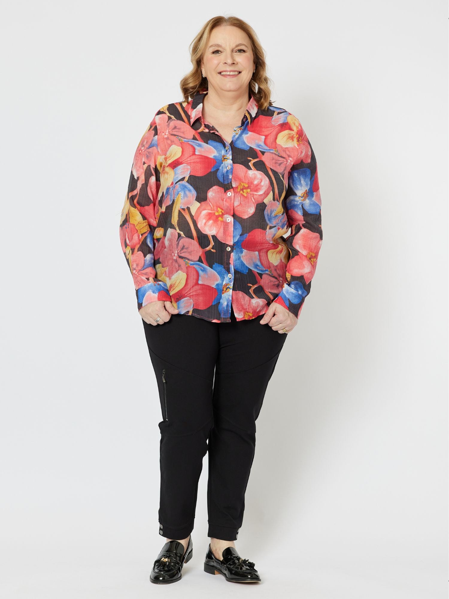 Roma Print Shirt - Multi