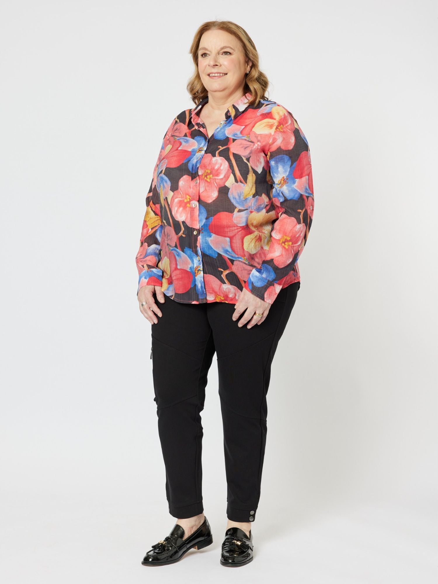 Roma Print Shirt - Multi