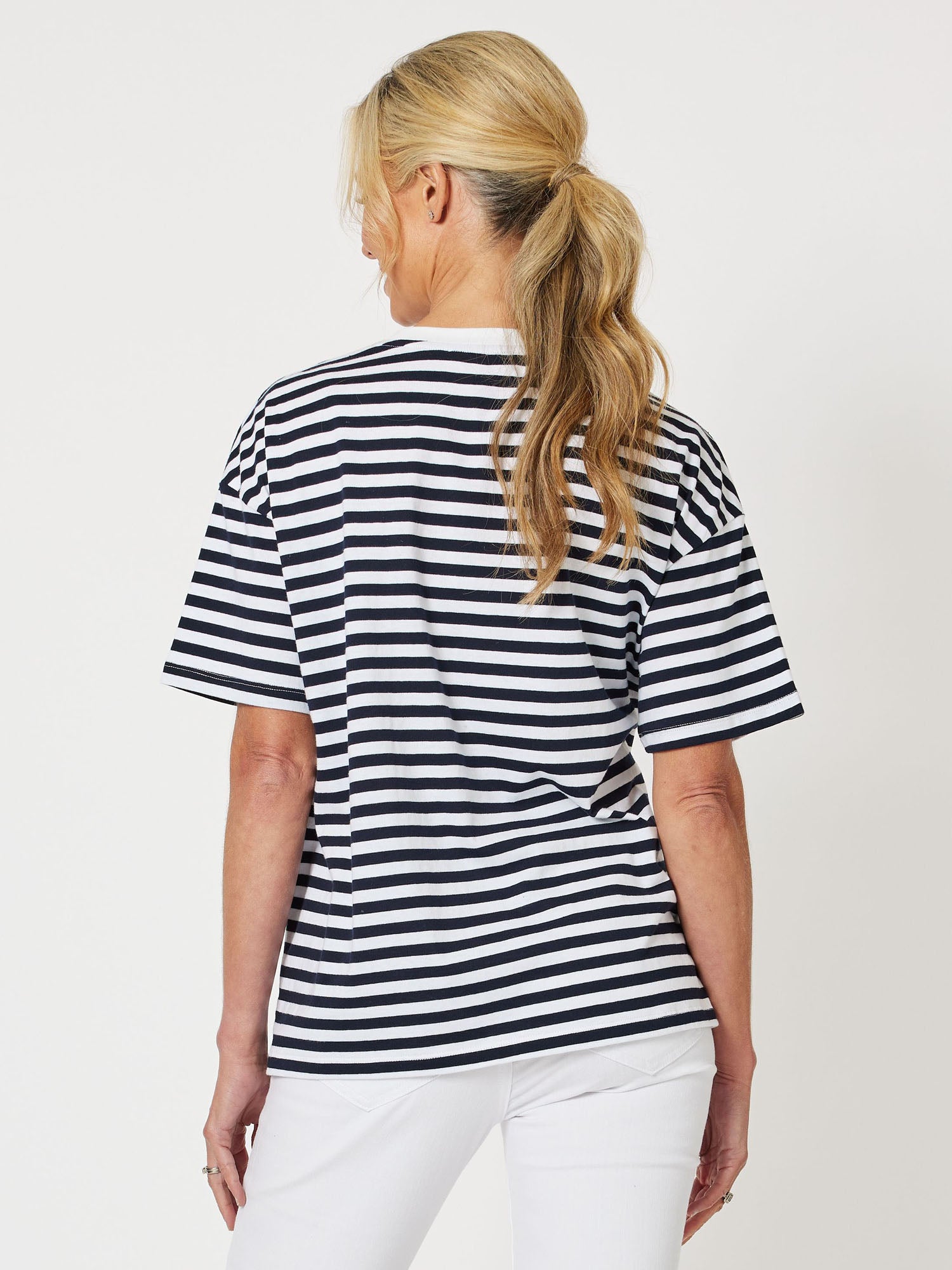 Saint Tropez Short Sleeve T-Shirt - Navy