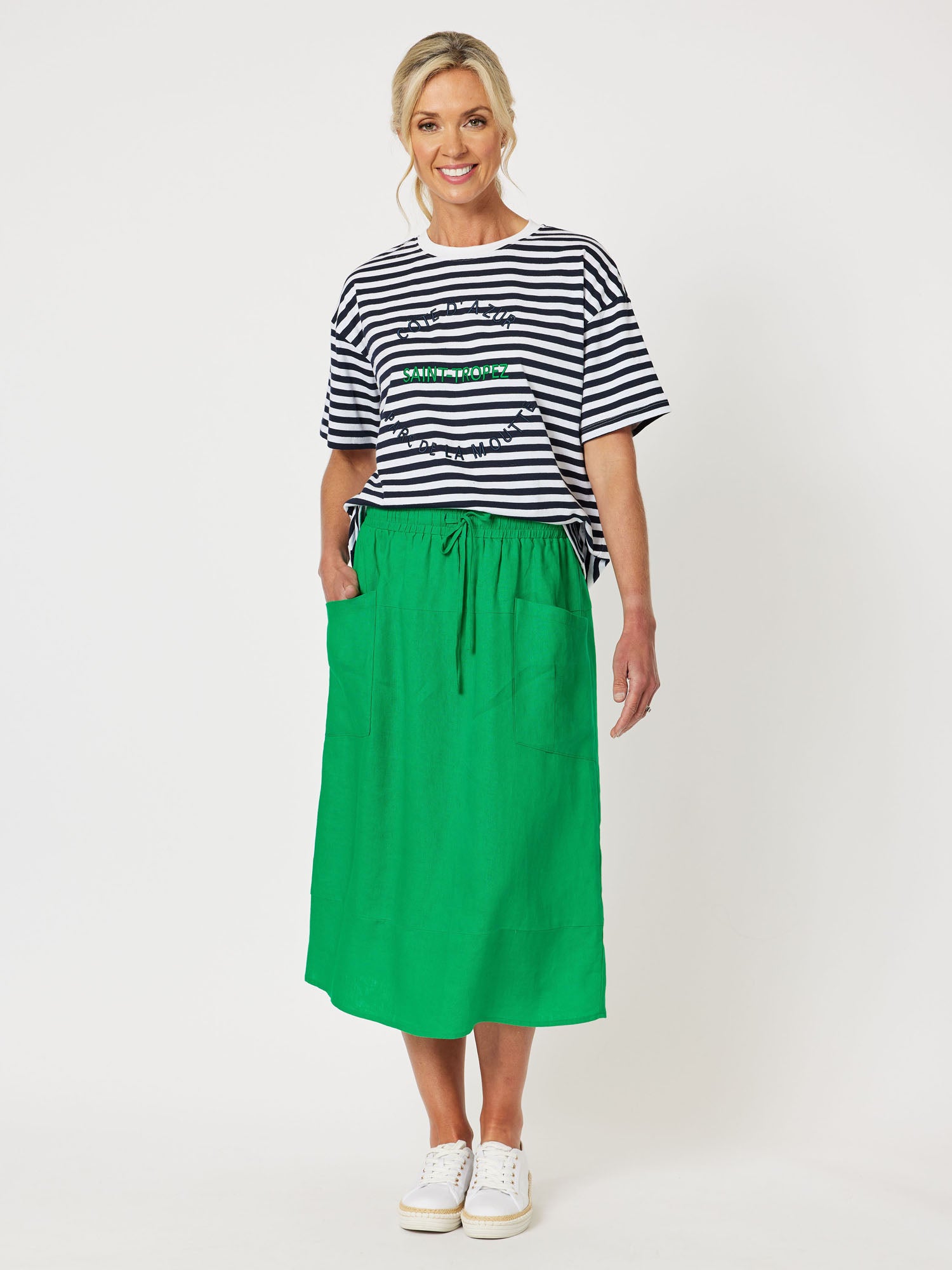 Saint Tropez Short Sleeve T-Shirt - Navy