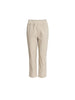 Santorini Cotton Capri Pant - Natural