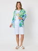 Santorini Cotton Pull On Short - White