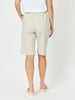 Santorini Cotton Pull On Short - Stone