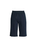 Santorini Cotton Pull On Short - Navy