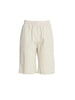 Santorini Cotton Pull On Short - Stone