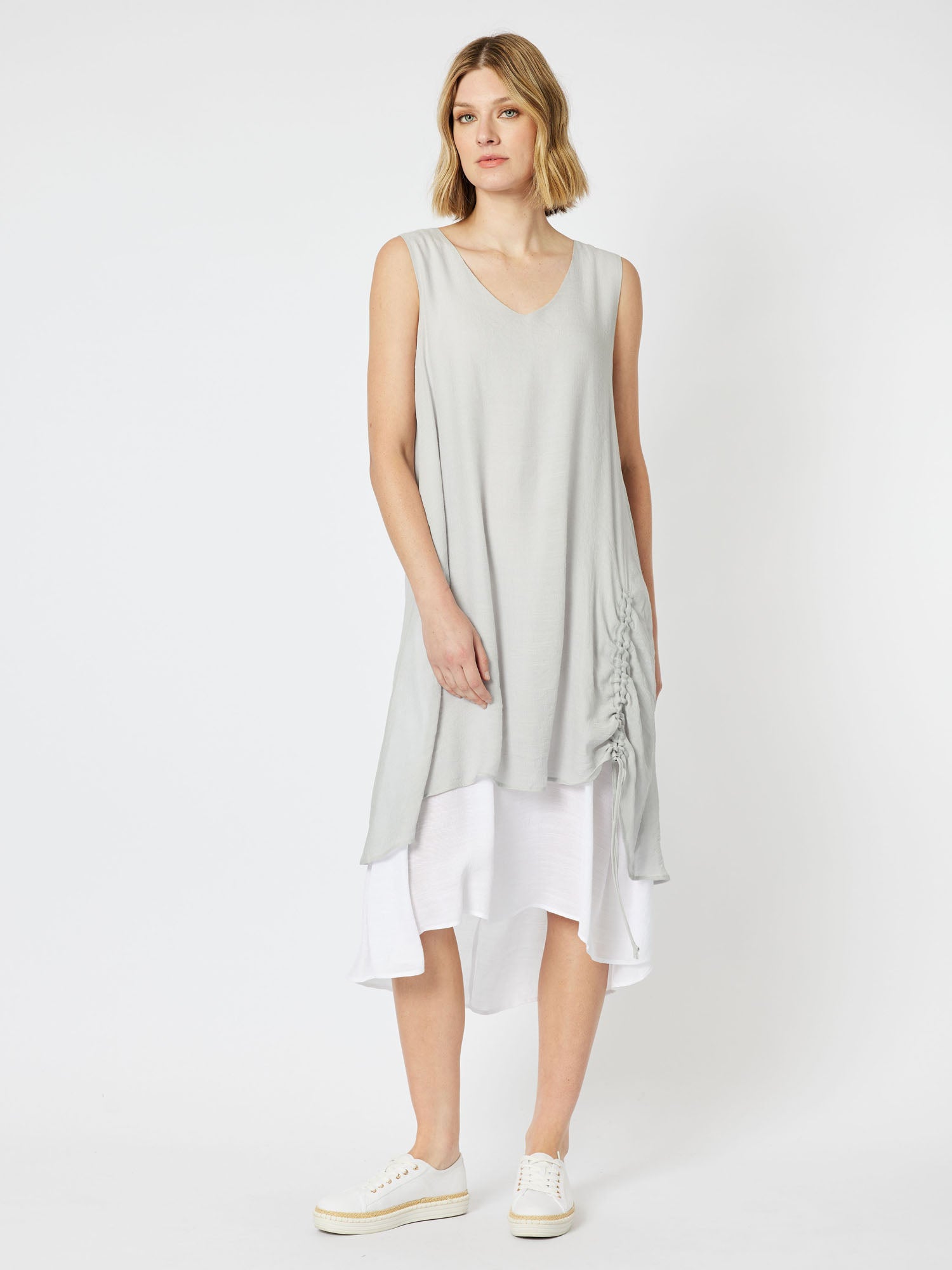 Perissa Layered Midi Dress