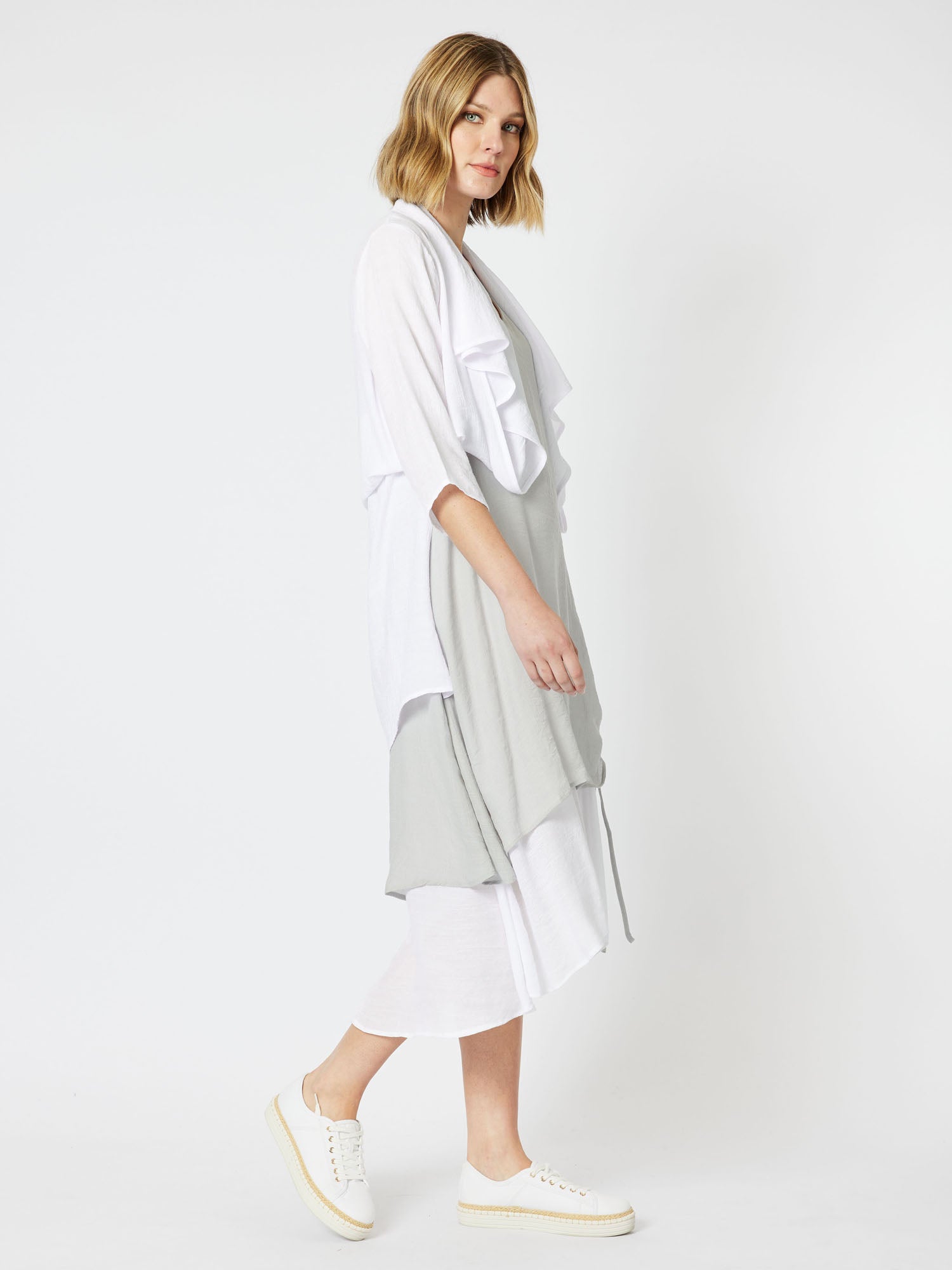 Perissa Layered Midi Dress