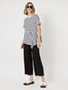Visa Versa Spliced Tee - White/Black